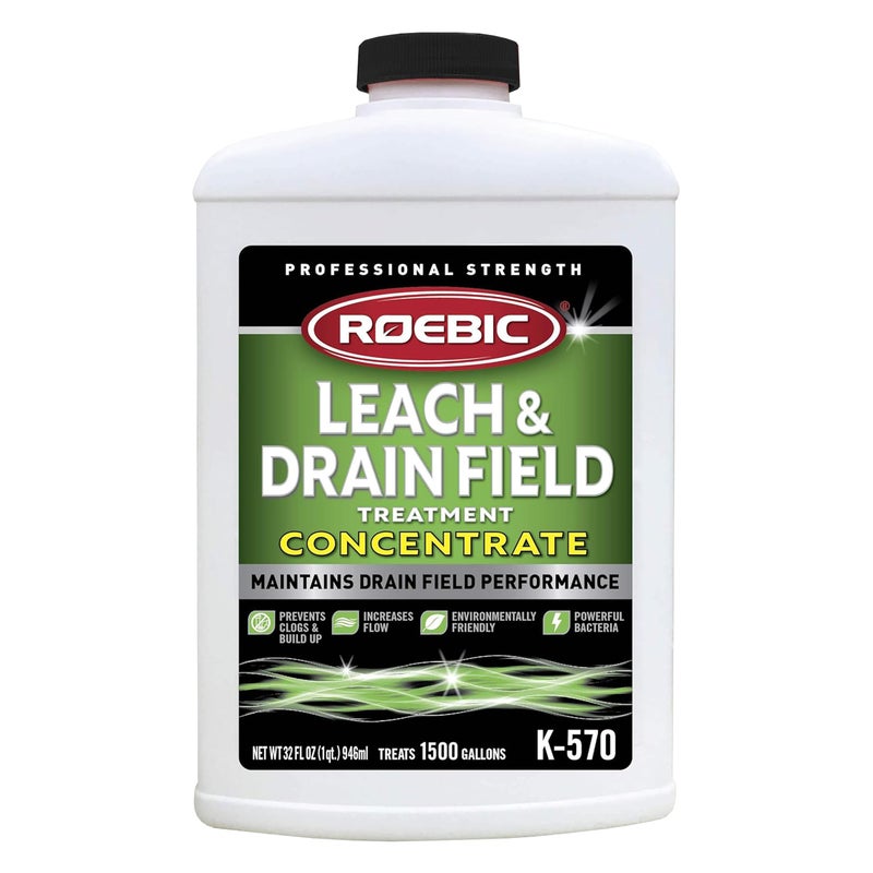 Roebic K-570-Q 32-Ounce Leach And Drain Field Opener Concentrate - Environmentally Friendly and Biodegradable Solution - Image 1